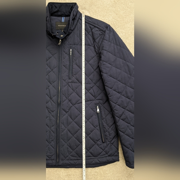 Banana Republic blue quilted jacket medium